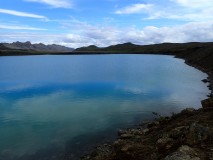 Le cratère-lac de Graenavatn